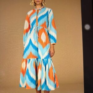 NWT Olivia James Lydia maxi dress in Portofino Size Medium